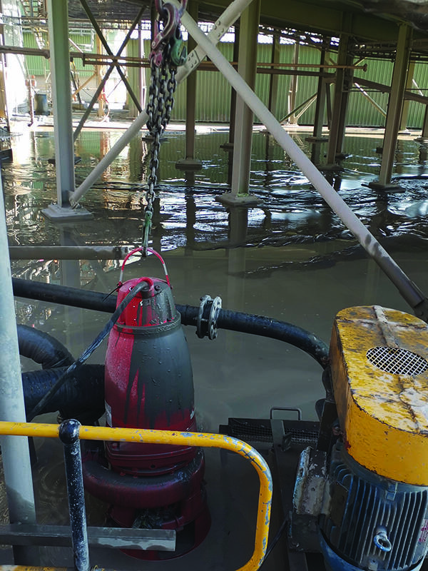 Submersibles perform well in rough working conditions such as slurry applications.