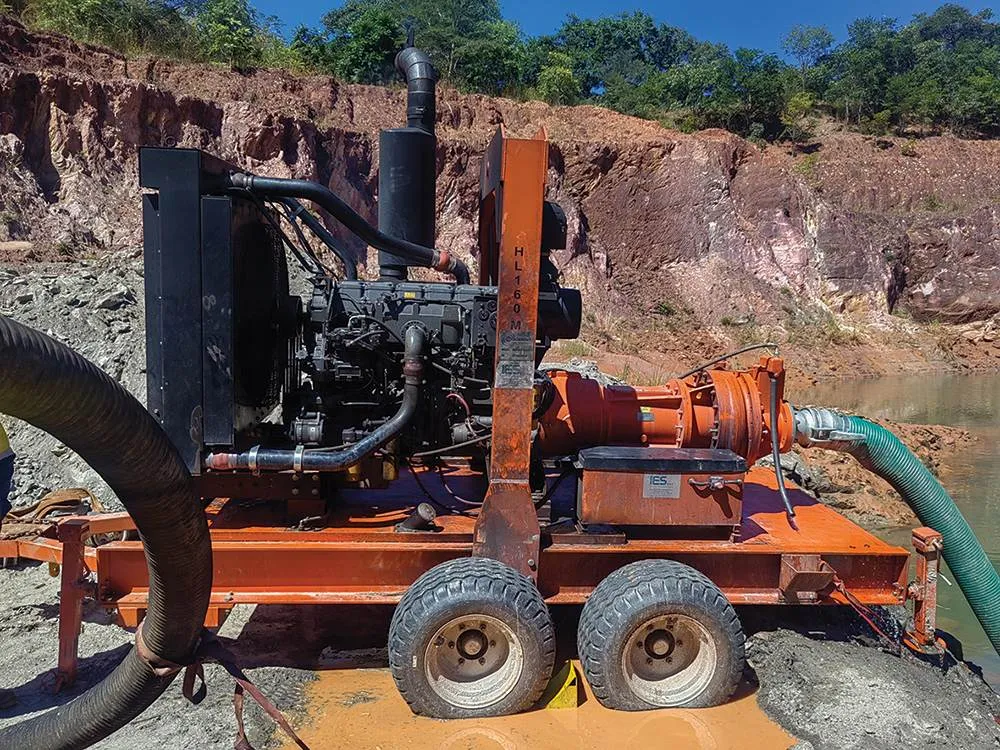 The Godwin HL160 units in use can deliver over 480 m³ per hour at heads approaching 190 metres, ensuring reliable performance in challenging conditions.